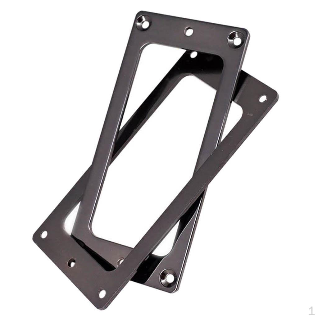 

2 Крышки для звукоснимателей Humbucker 2 мм Для Электрогитары чёрный