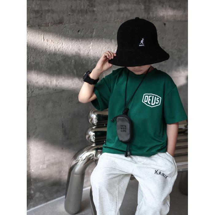 

Мальчиковая футболка с коротким рукавом для весны 120 зелёный