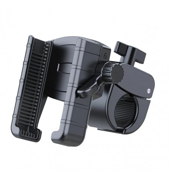 Motorcycle Phone Holder Anti-Vibration Phone Holder 360° Rotation Universal Bike Handlebar Mount for iPhone Samsung