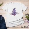 Hippo Heartbeat Shirt Lover Loves Hippos Unisex T-shirt