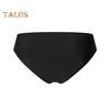 2Pcs/Set Women Swimsuit Set Bandeau Sleeveless Striped Print Swimming Tops High Waist Swimming Trunks Set Beachwear