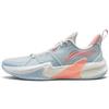 New LiNing Speed 1.5 Cushioned Wear Resistant Breathable Rebound Low Top Basketball Shoes Men's Blue Pink ABAT101-2