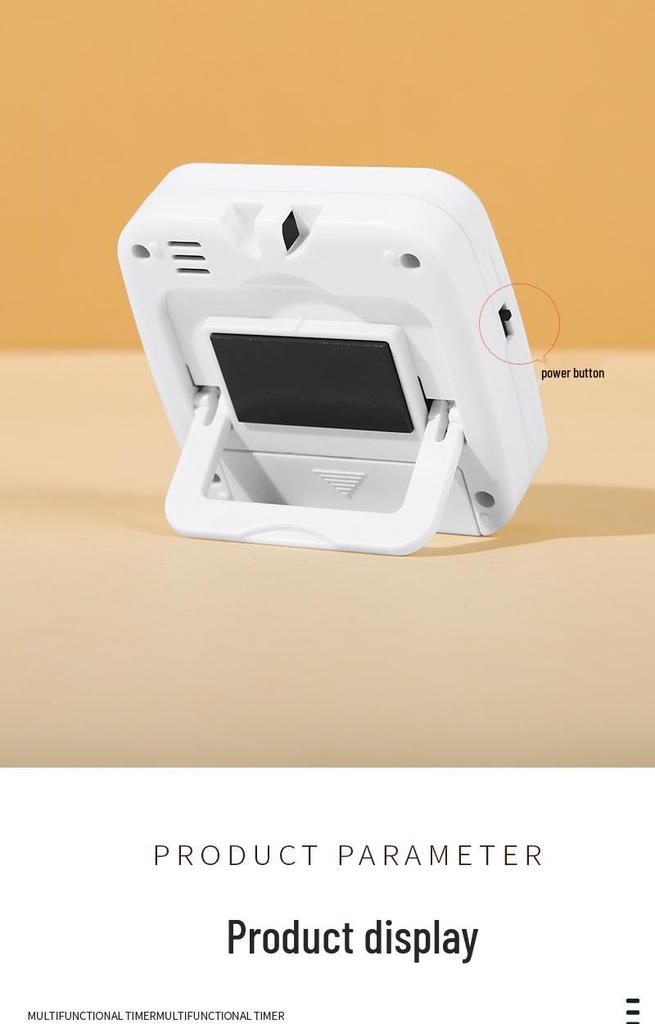 Multi-Functional Large Screen Timer: Kitchen Countdown, Bedroom Reminder, Alarm Clock.