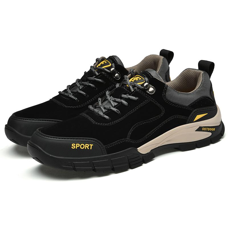 

Мода 2024 года, новая повседневная обувь для активного отдыха с нескользящей подошвой, модная мужская обувь с низким вырезом и износостойкая спортивная обувь для активного отдыха 46 чёрный