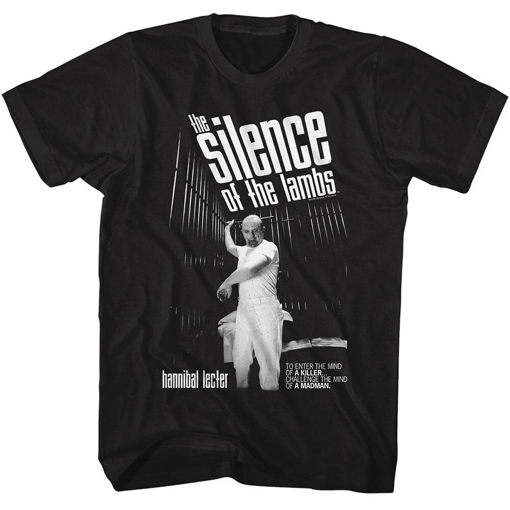 Silence Of The Lambs Movie To Enter The Mind Of A Killer Hannibal Men T Shirt L