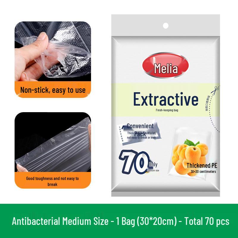 Thickened Disposable Food-Grade Storage Bags for Refrigeration