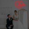 Heart Love Neon Sign, Valentines Day LED Light, USB Powered Dimmable LED Sign for Wall Decoration, Party, Wedding, Bedroom, Living Room, 15.7"x11.4"