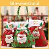 Christmas Handmade Gift Bag With Snowman Theme For Xmas Celebration And Decorations
