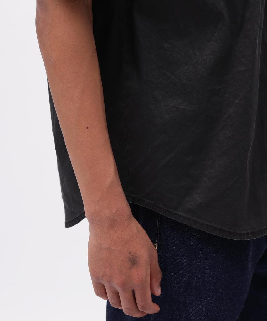 AVIREX 50th Anniversary Pigment Fatigue Size Shirt, Men's, XL, 010, Black, 783-5123009