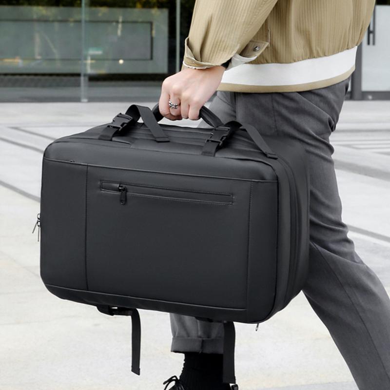 Travel Men 17x11inch Laptop Backpack vacuum compression Backpack Business Large Capacity school Backpack expand outdoor backpack