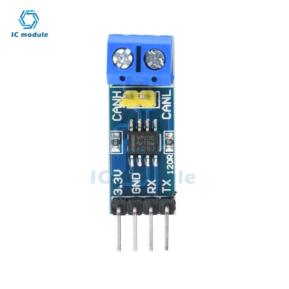 SN65HVD230DR VP230 Driver Module DC 3-3.6V CAN Transceiver Communication Module  for Motor/UPS Controls
