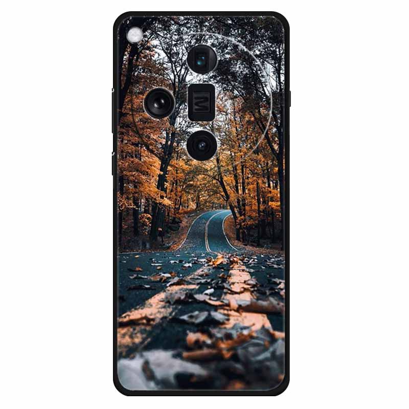 Funda For Oppo Find X7 Ultra Case Find X7 Silicone Space Wolf TPU Soft Phone Cover For OPPO Find X7 Pro/ X7 Ultra Case Cat Coque