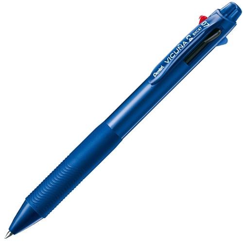 Pentel 4-color Ballpoint Pen Vicuna BXC47C 0.7 Blue
