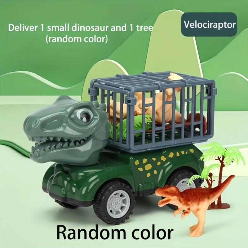 Dinosaur Toys For Kids Dinosaur Car Carrier Transport Truck Car Set With Dino Figures Birthday Gift For Toddler Boys Girls