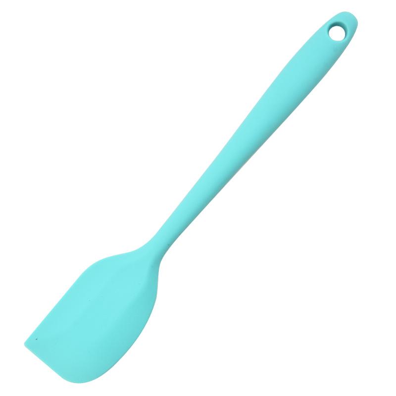 Silicone Spatula for Baking and Cake Decorating - One-Piece, Easy-to-Clean, Colorful Macaron Design