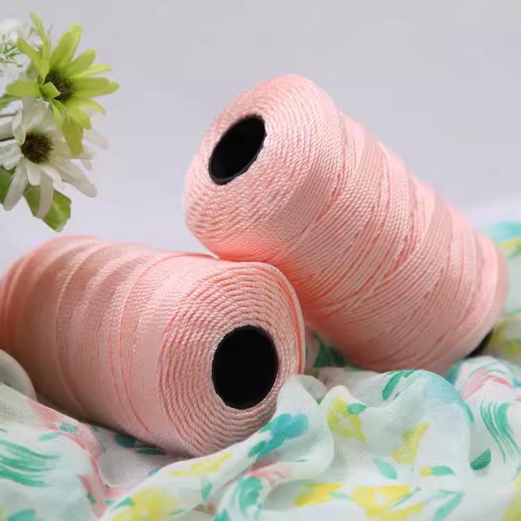 Ice Silk Bright Yarn for Handmade Knitting: Crochet Bags, Hats, Car Seat Cushions, Cup Holders, and Slippers.