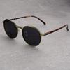 Ultralight Design UV Resistant Glasses Round Frame Driving Sunglasses  Men Women