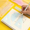 4 Set Math Geometry Tool Plastic Ruler Include Straight Ruler for Triangle Ruler Protractor Student School Office Statio