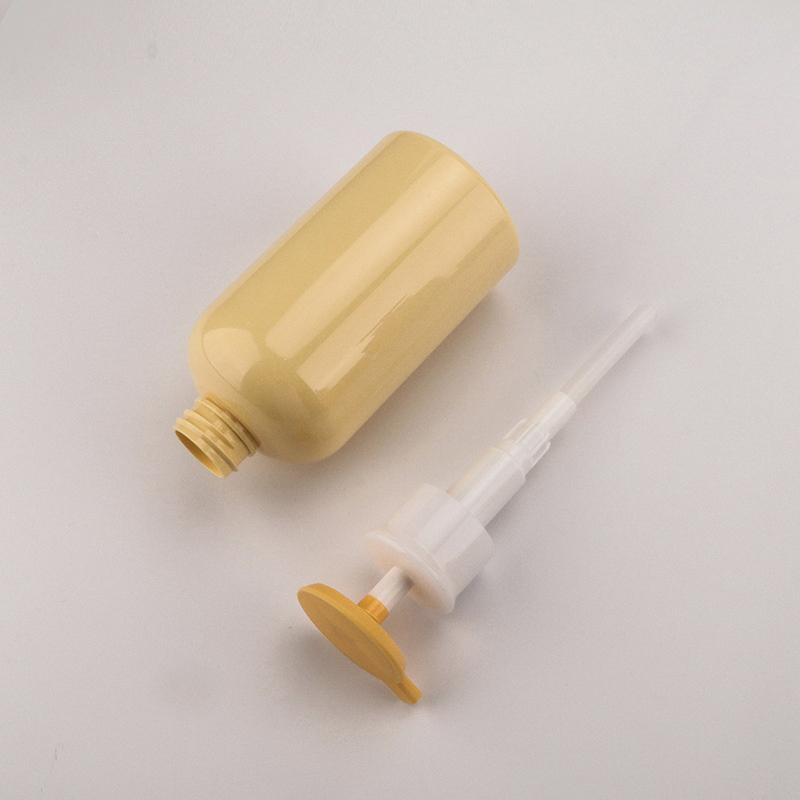 300Ml Empty Plastic Pump Lotion Shampoo Bottle High-End Cosmetics Refillable Bottles Bathroom Storage Box