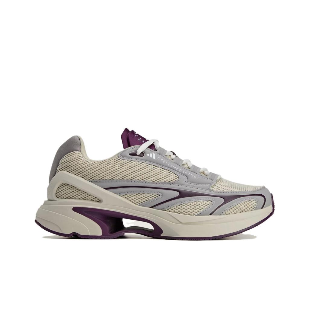 Adidas Stella McCartney Comfortable Versatile TPU Non-Slip Wear-Resistant Low-Top Casual Running Shoes Women Sneakers Purple Gray IE8765