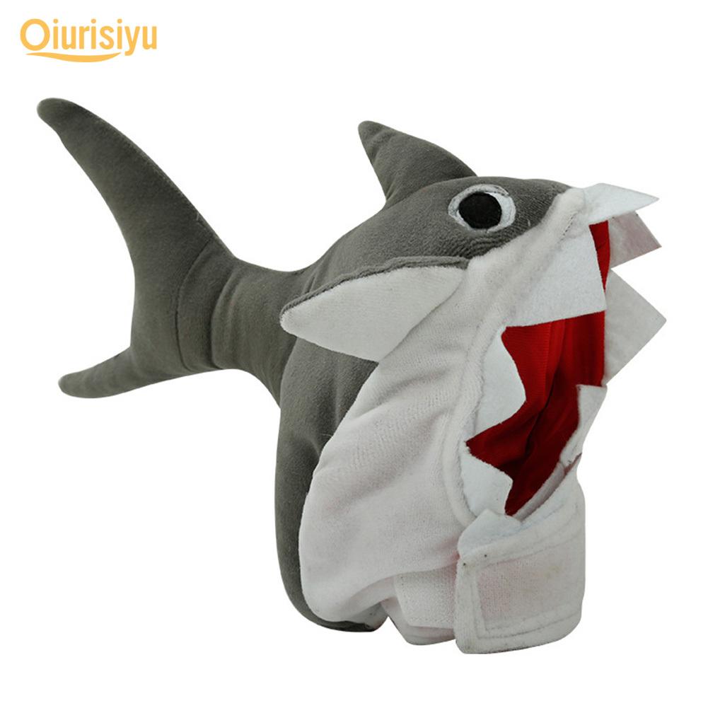 dog shark hat