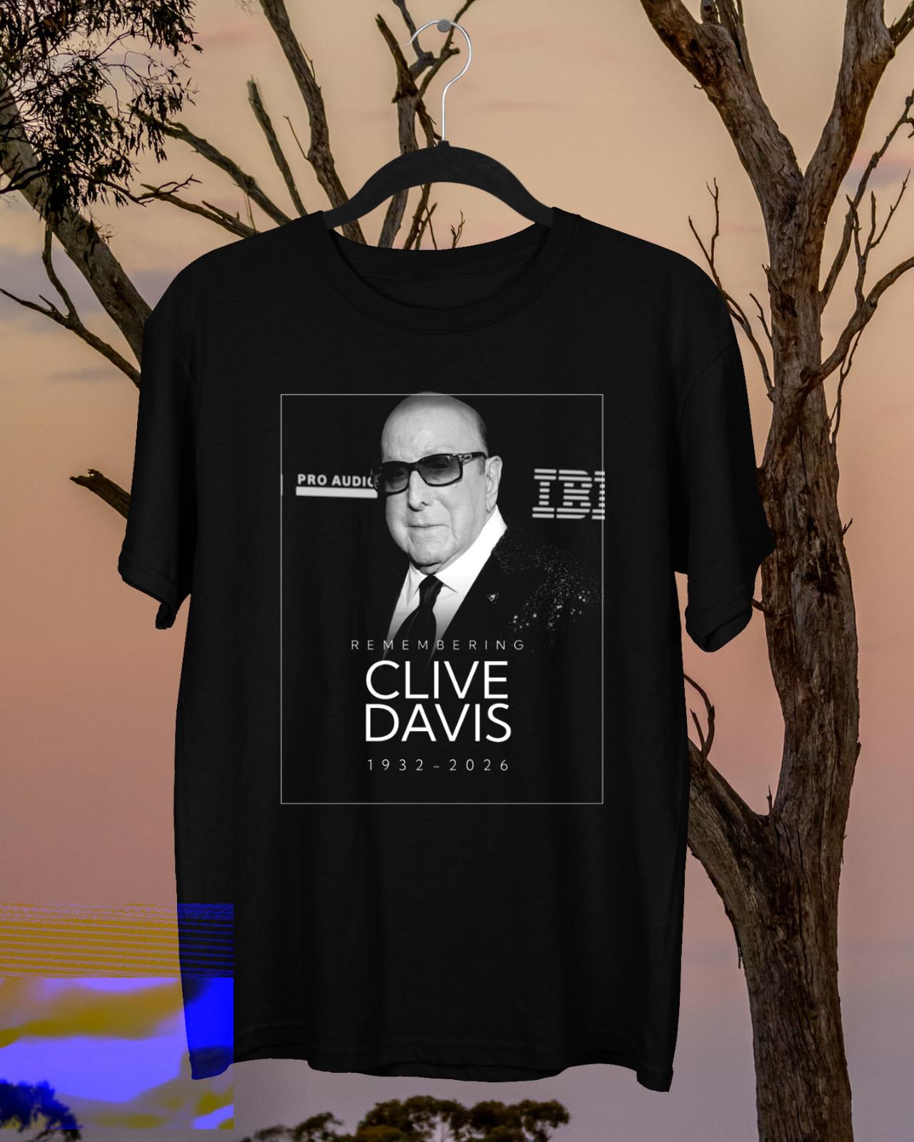 Clive Davis Short Sleeve Cotton Black All Size T Shirt BT1016 S