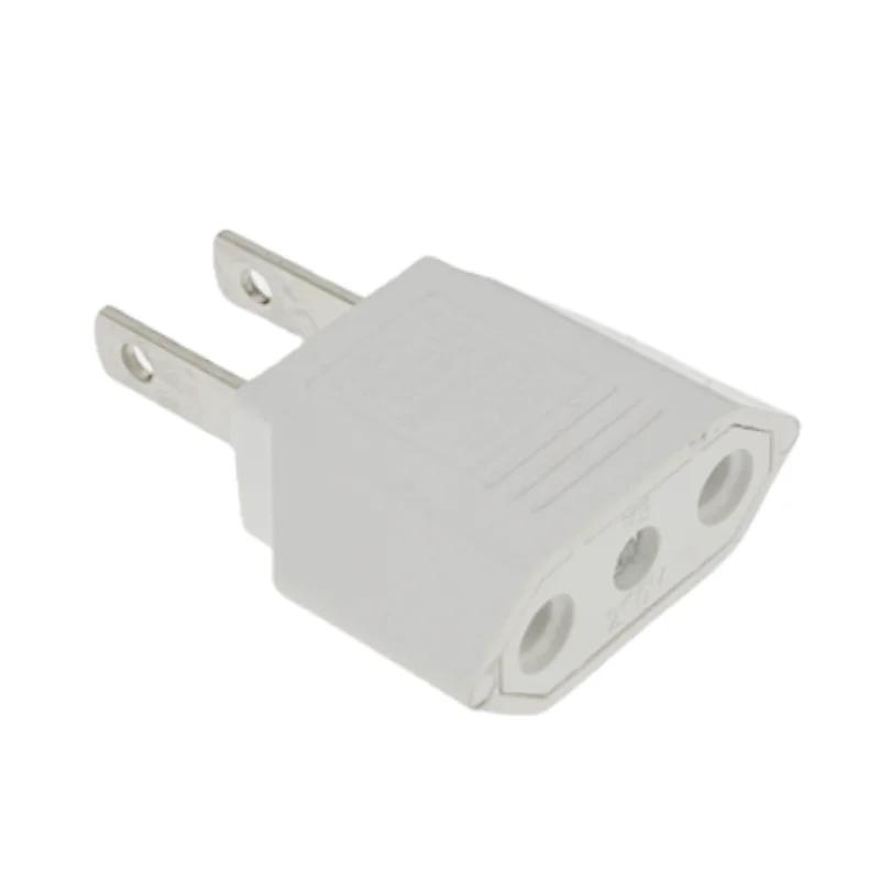 US To EU American Travel Adapter 2 pin 4.0mm European EU To US plug Power adapter Converter Electrical Socket Outlet