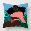 Nordic Style Abstract Art Figure Pillow Case 40x 40cm Living Room Sofa Decorative Cushion Cover Room Decorative Aesthetics