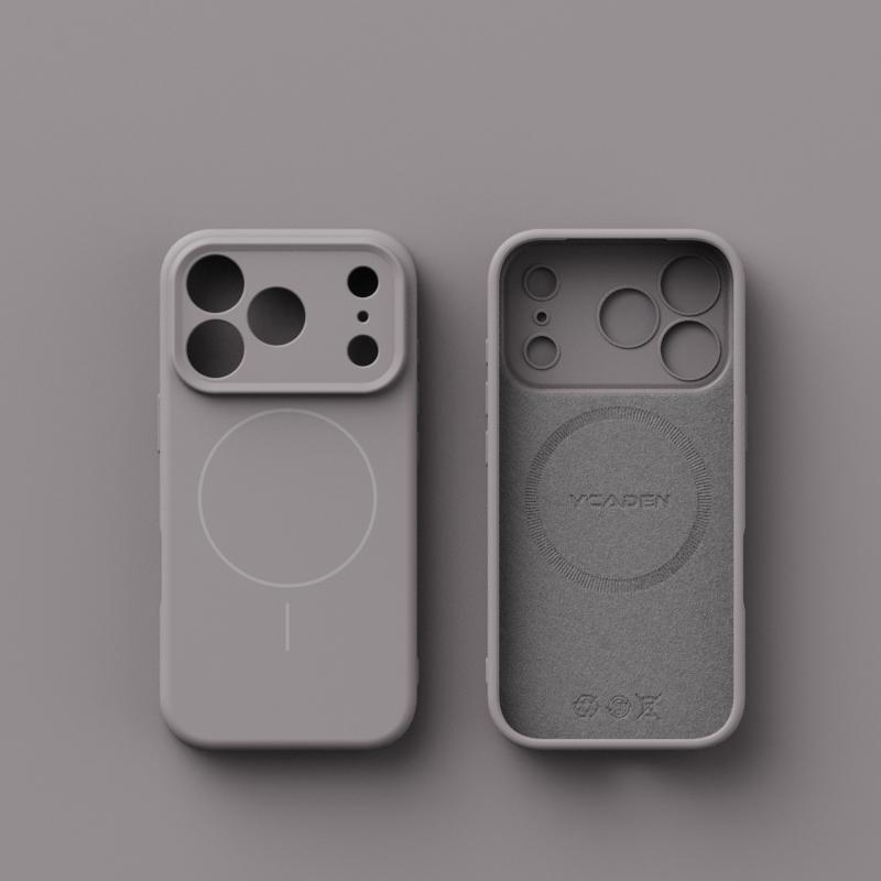 Original Liquid Silicone Magnectic Wireless Charge Case For iPhone 17 Air 16 E 15 14 13 12 Pro Max Plus For Magsafe Matte Cover