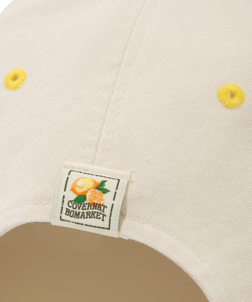 COVERNAT WOMAN Covernat X Bomarket Embroidered Point Ball Cap Ivory
