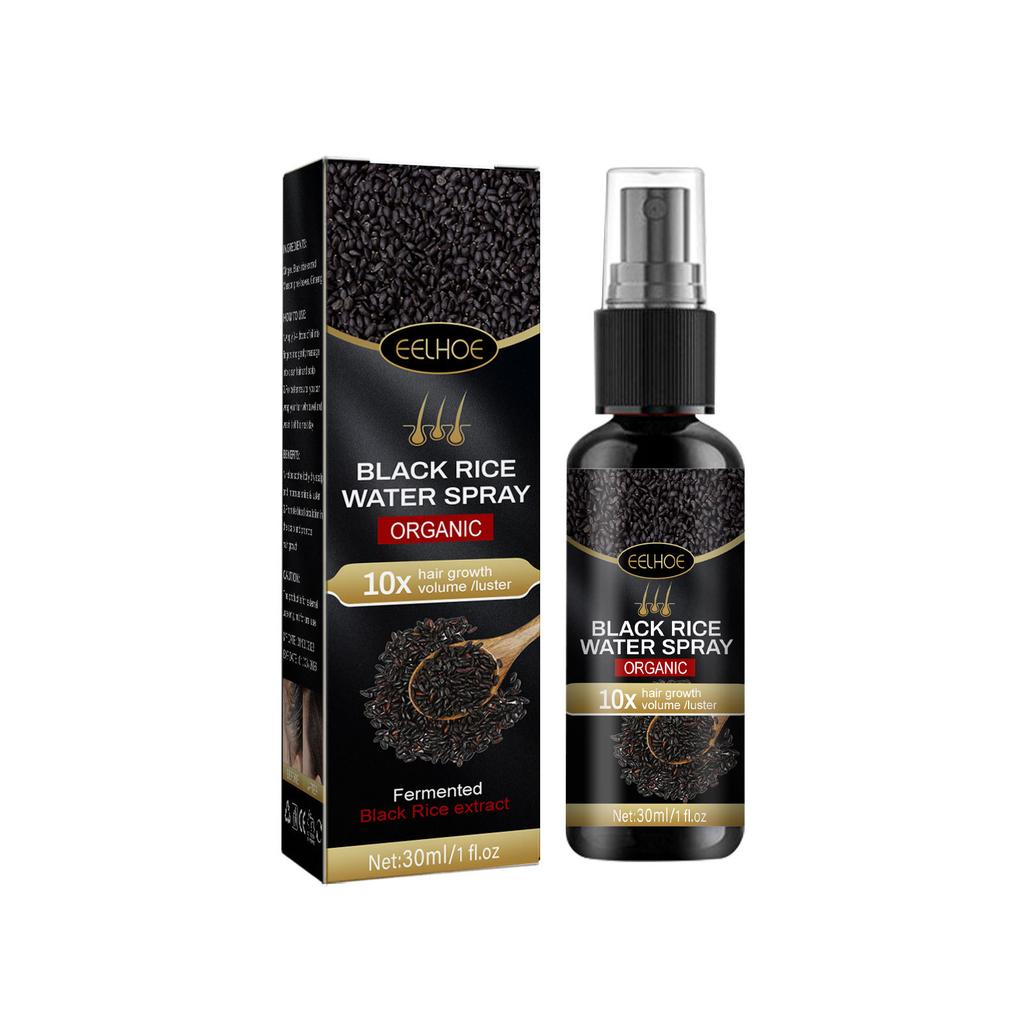 Grau Weiß Haarbehandlungsserum Weiß zu Schwarz Reparatur Natürliche Farbe Schwarzer Reis Nährspray Anti Haarausfall Hochwertiges Produkt