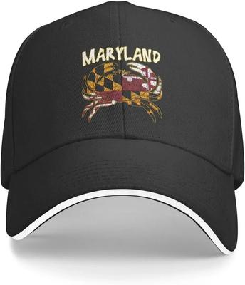 Maryland Staatsflagge Baseballkappe Verstellbare Modekappe für Unisex und Damen