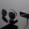 New Classic Frog-Eye Sunglasses Metal Double-Bridge Stylish UV400 Shades Eyewear for Fishing and Driving Outdoor Travel Eyewear