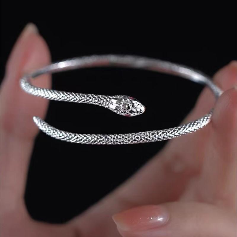 Creative Snake Open Cuff Bracelet Bangles For Women Girl Fashion Trendy New Jewelry Party Friend Gift Pulseras Mujer
