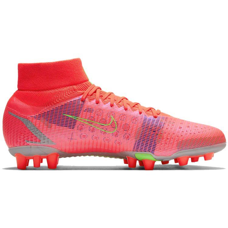 Nike Mercurial Superfly 8 Assassin 14 Pro Round Toe Lace-Up AG (Rubber Short Studs) Slip-Resistant Durable Soccer Shoes Men Soccer Shoes CV1130-600