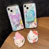 Korea INS Style Cute Fun Cartoon KT Cat Pop-socket Strong Magnetic Phone Griptok Stand for Magsafe IPhone17 Pro Max Foldable Holder Bracket