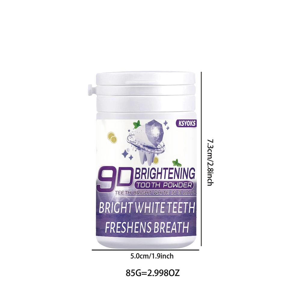 Remove Dirt and Help Create a Clean Oral Environment. Dental Powder Has a Gentle and Efficient Cleaning Power