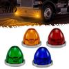Air Purifier Lamp 1/2Pcs LED Watermelon Wheel Lamps Under Glow Side Lights Screw Hole Light Enhanced Visibility Safety Semi Truck Trailer Marker