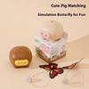 Cat toy cat teaser stick self-hi and boredom relief artifact electric small butterfly automatic rotation consumes physical strength pet toy