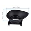 Plastic Camera Lens Eyepiece Eye Cup Black Accessory for Canon EOS 5DIII 1DX 7D