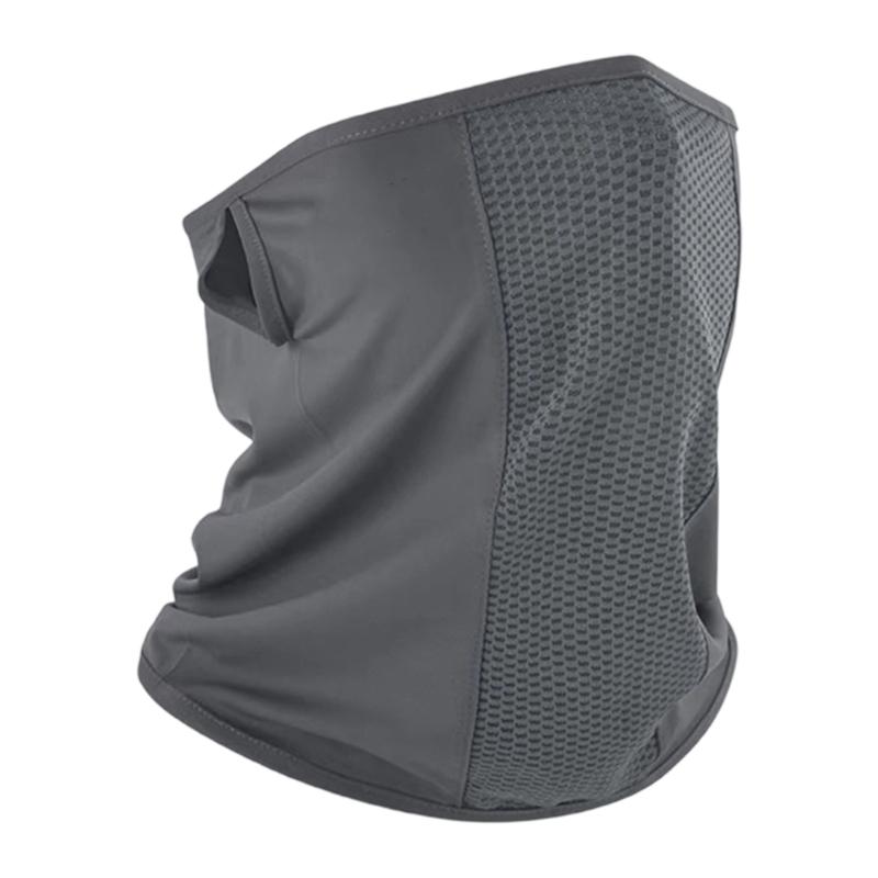 Oddychające Ochronne Kominiki na Szyję Regulowana Osłona Przeciwsłoneczna na Twarz do Biegania Kempingu Motocykli