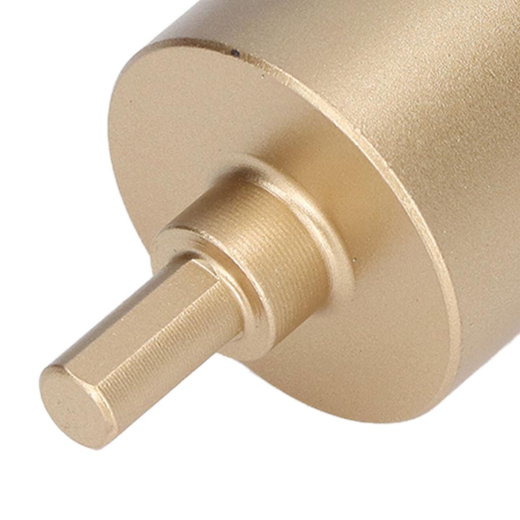 Hole Saw Carbon Steel Tile Holes Opener Drill Bit for Porcelain Glass Triangular Shank