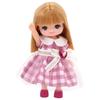 Takara Tomy "Licca-chan Doll LD-22 Twin Little Sister, Smiling Maki-chan" Dress-Up Doll Pretend Play Toy for Ages 3 and Up [Doll (dress, underwear)