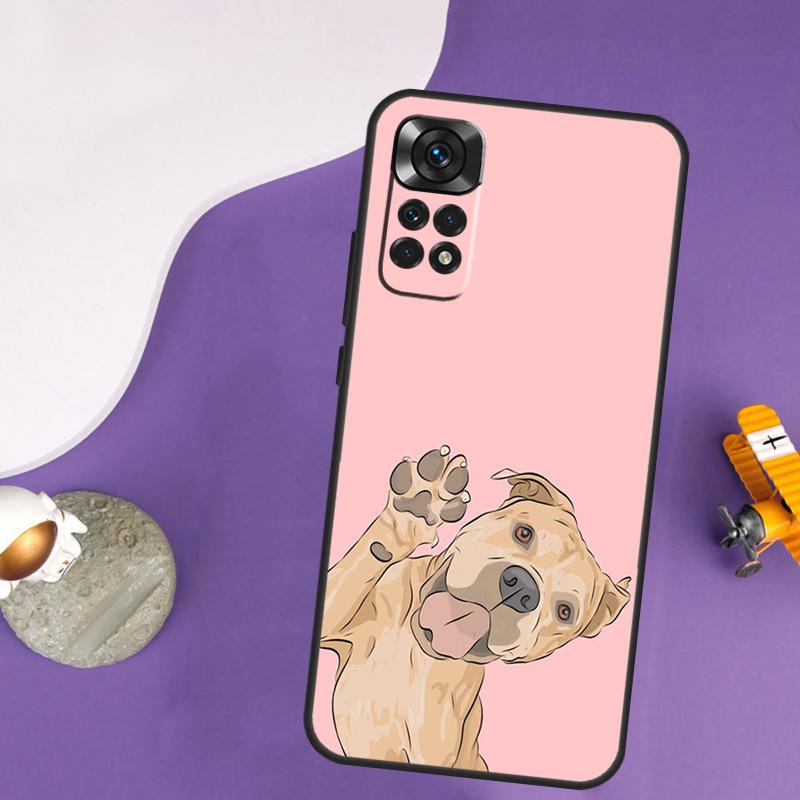 Dog Cat Paw Case For Xiaomi Redmi Note 13 Pro 14 12 9 10 11 Pro 10S 11S 12S Redmi 14C 13C 10C 12C Cover