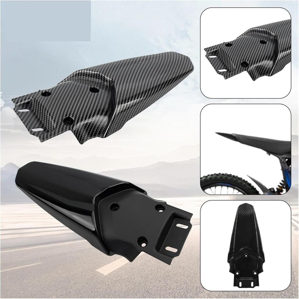 Motorcycle Tailgate Rear Fender Compatible With X3 MX3 MX4 Mudguard Plastic Parts Electric Motocross Accessories(A)