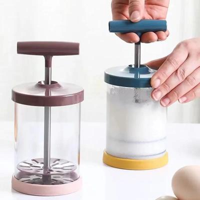 Batteur à œufs Ménager Manuel Tasse à œufs Fouet à crème Petit Mini Mixeur Outil de pâtisserie Fournitures de cuisine