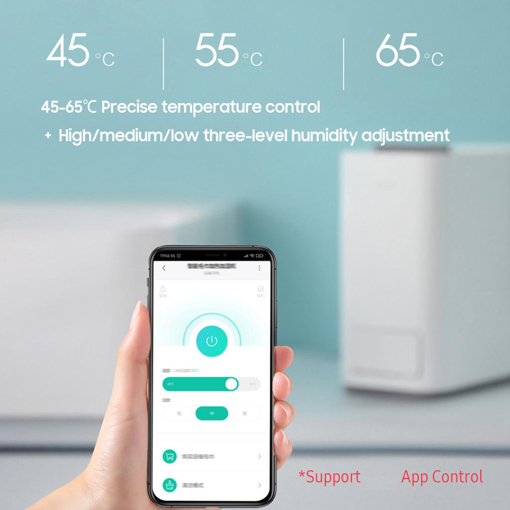 FIVE Intelligent Towel Heating Machine Disposable Towel Sterilizer with 20 Compressed Skin-friendly Towels 5s Fast Heating Support Mijia App   T