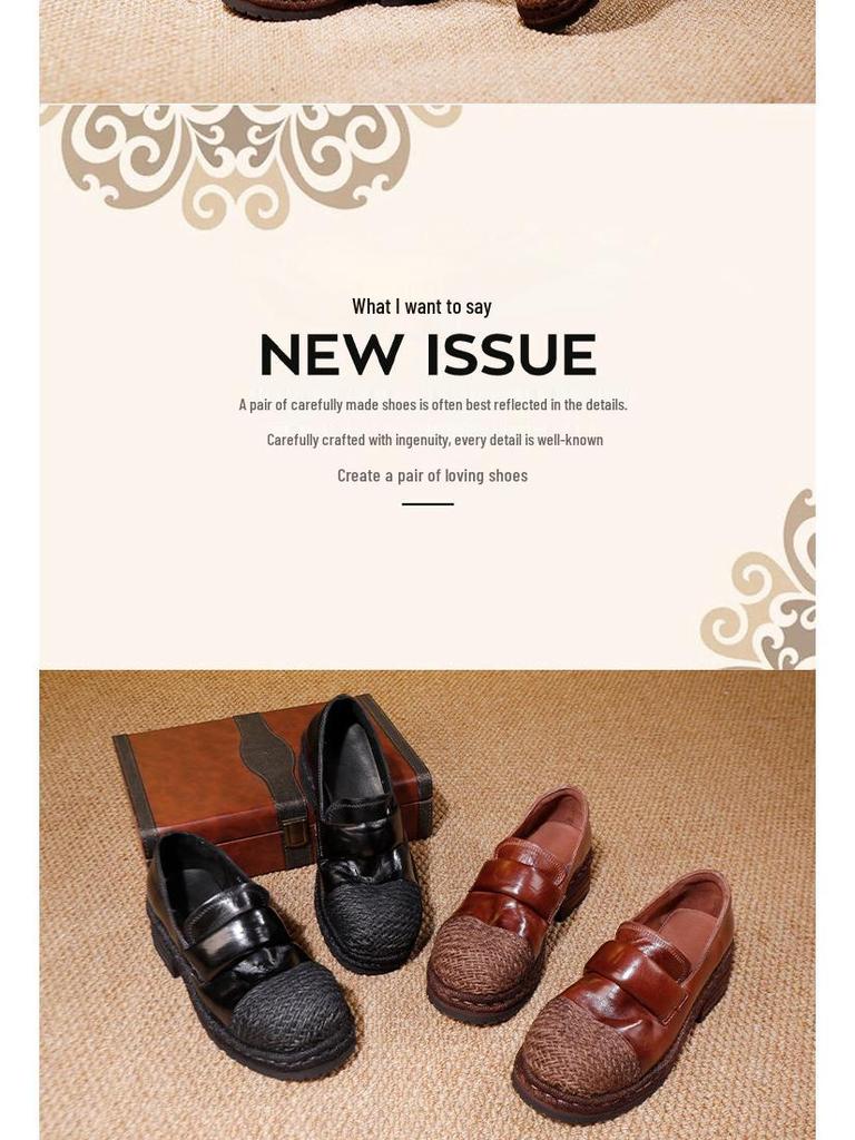 2025 Herbst Damen Leichte Luxus Pferdeleder Slipper - Bequem, Echtes Leder Slipper