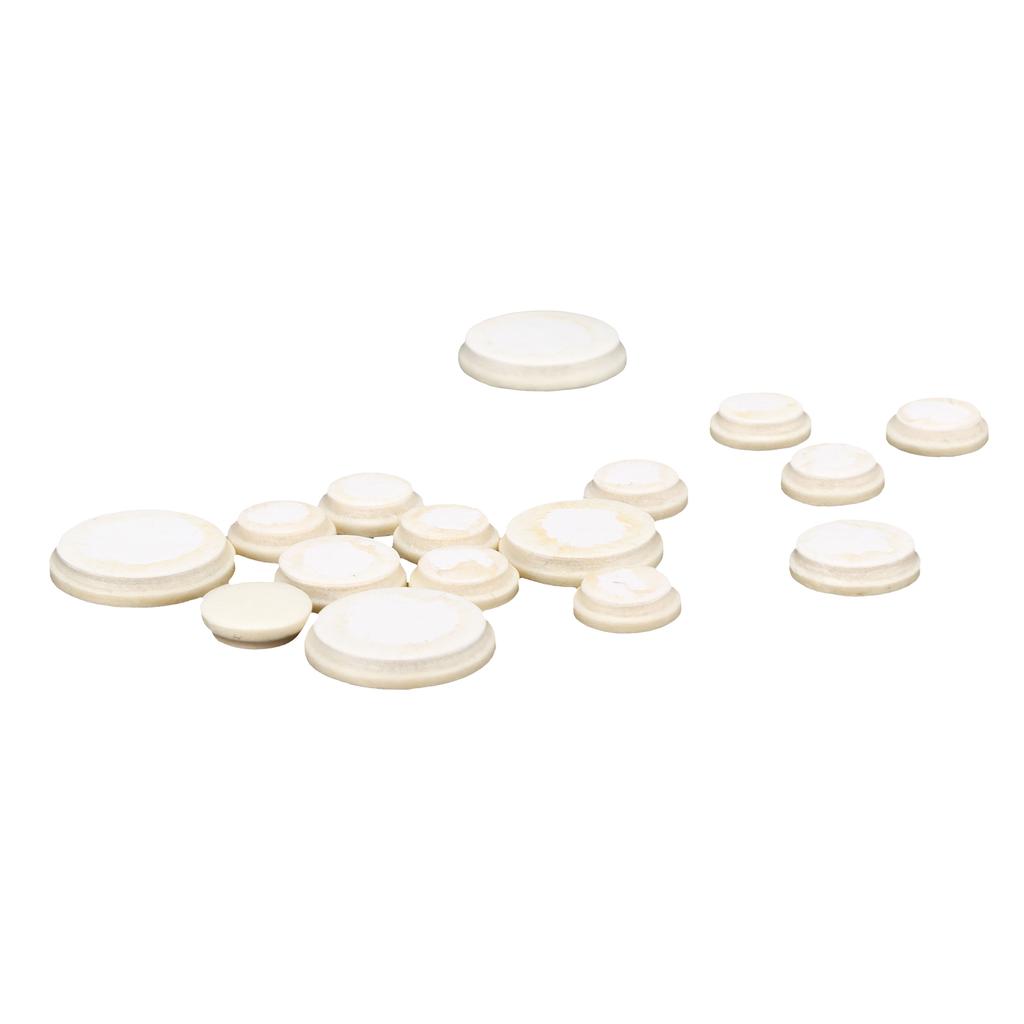 17Pcs Clarinet Pads Cork Sound Insulation Friction Resistance Instrument Accessories
