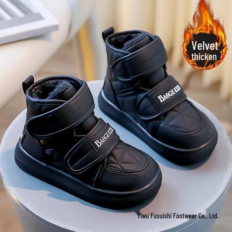 Boys' & Girls' 2025 New Winter High-Top Thickened Snow Boots